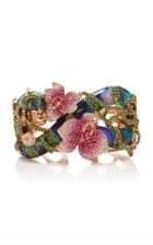 Wendy Yue 18k Rose Gold Multi-stone Cuff