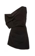 Acler Juniper One-shoulder Crepe Mini Dress