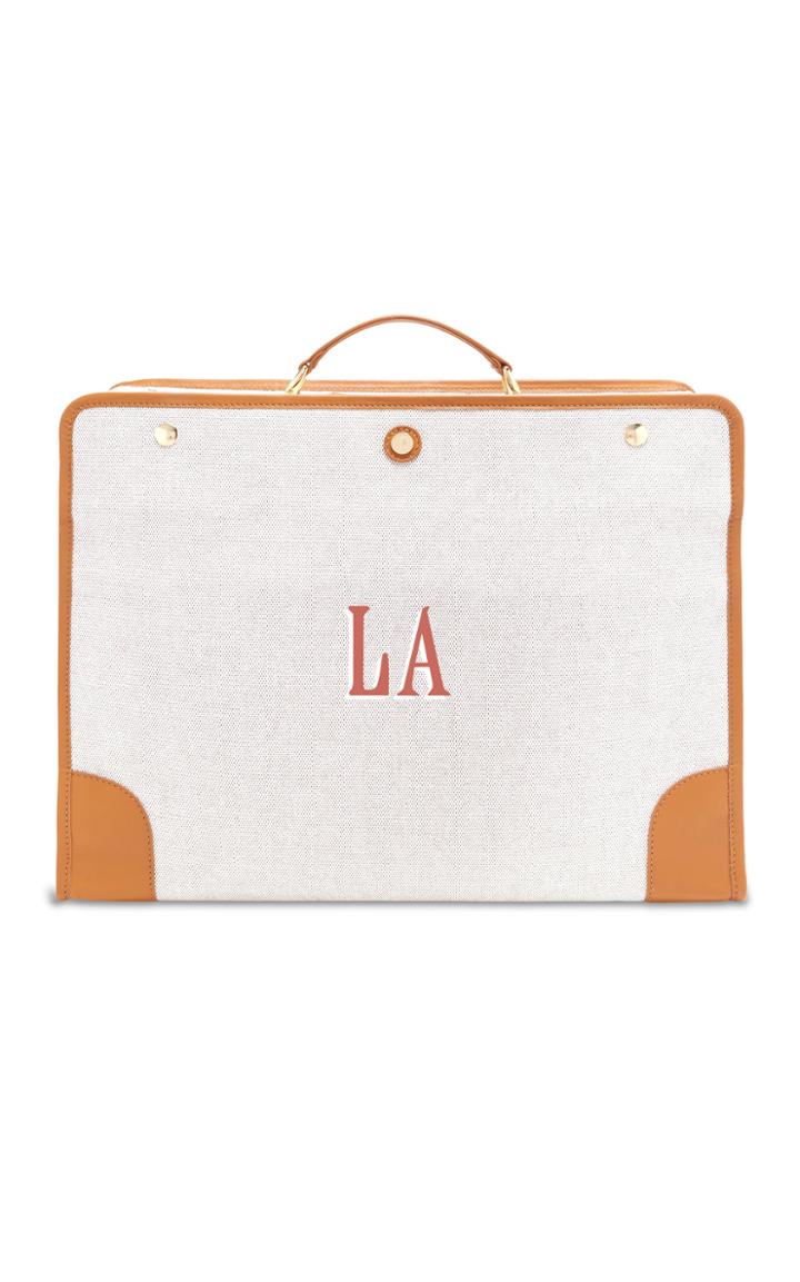 Moda Operandi Paravel Monogrammable Canvas Stowaway Bag