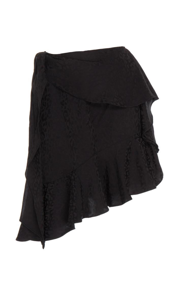 Johanna Ortiz Nonsense Moments Crepe Mini Skirt
