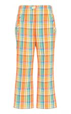 Moda Operandi Rejina Pyo Isla Plaid Cotton-blend Cropped Trousers Size: 8