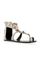 Isabel Marant Audry Ruffle-trimmed Leather Sandals