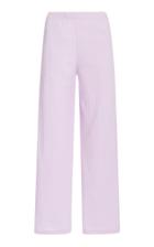 Leset Striped Cotton Wide-leg Pants
