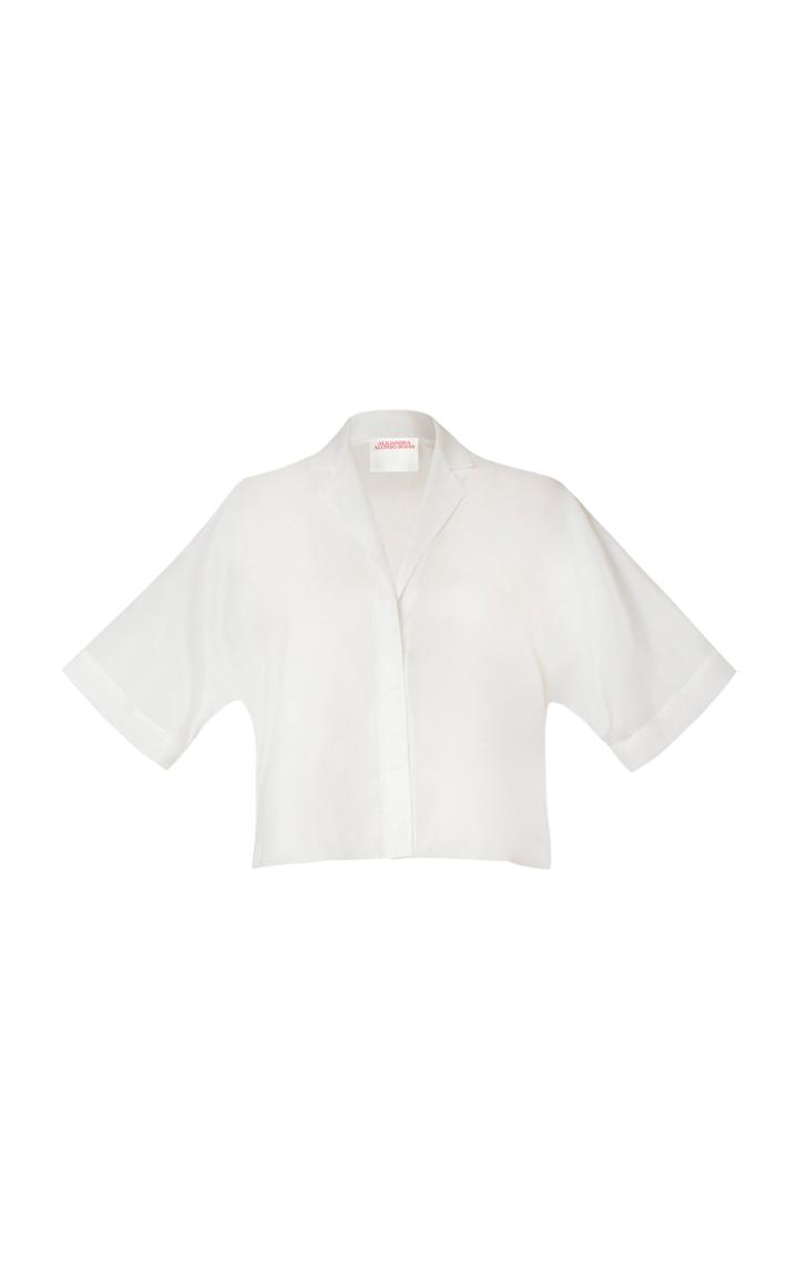 Moda Operandi Alejandra Alonso Rojas Silk Top Size: 0