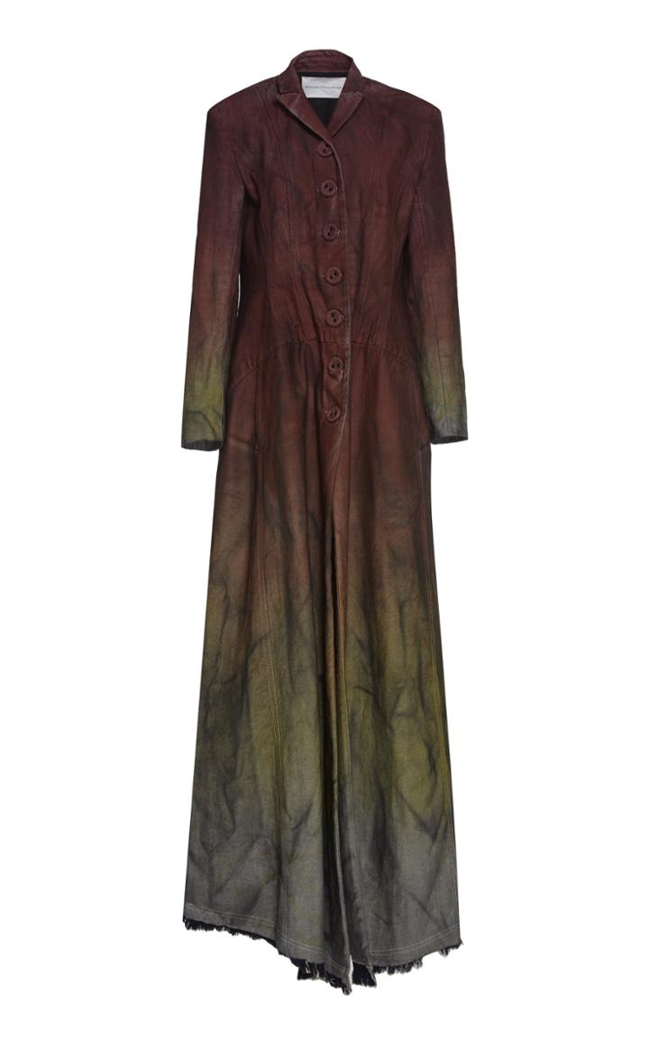 Olivier Theyskens Djak Tailored Ombr Denim Coat