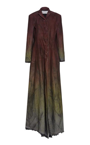 Olivier Theyskens Djak Tailored Ombr Denim Coat