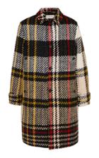 Lanvin Checked Wool-blend Coat
