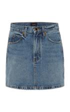 Khaite Dolly Denim Mini Skirt