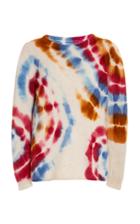 Moda Operandi The Elder Statesman Magic Ring-dyed Foxy Cashmere Sweater