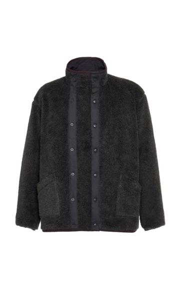 Chimala Snap-collar Fleece Jacket Size: S