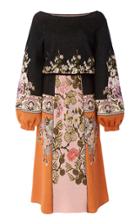 Etro Rutland Floral-print Cotton-blend Midi Dress