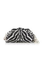 Bottega Veneta Gathered Printed Textured-leather Shoulder Bag