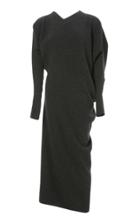 Moda Operandi Lvir Unbalanced Ribbed Knit Dress