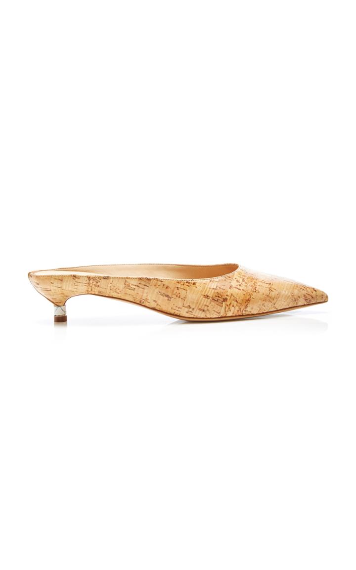 Gabriela Hearst Rosendo Cork Leather Mules