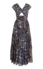 Ulla Johnson Naaila Floral-print Cotton-silk Maxi Dress