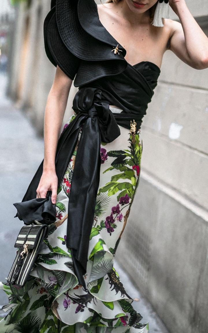 Johanna Ortiz Waira Silk Duchess Satin Top