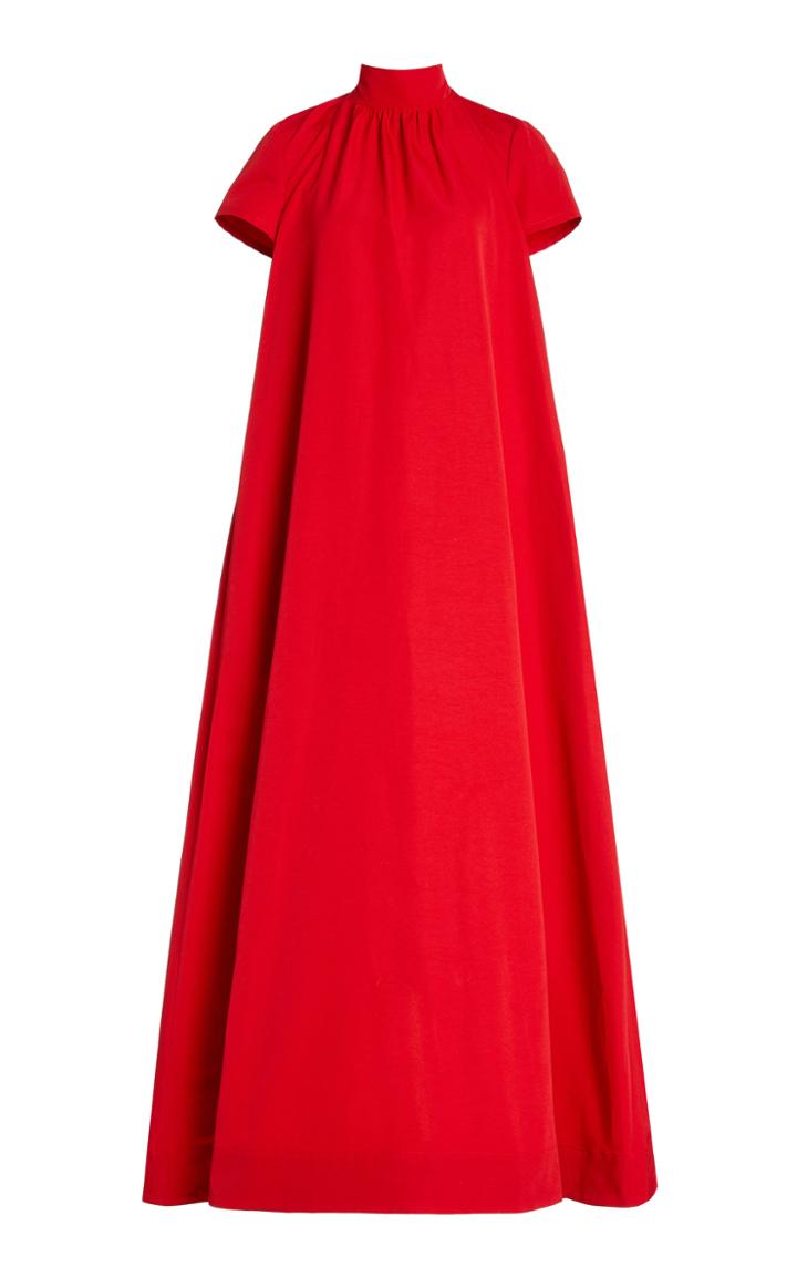 Moda Operandi Staud Ilana High Neck Maxi Dress