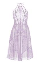 Georges Hobeika Embellished Halter Dress