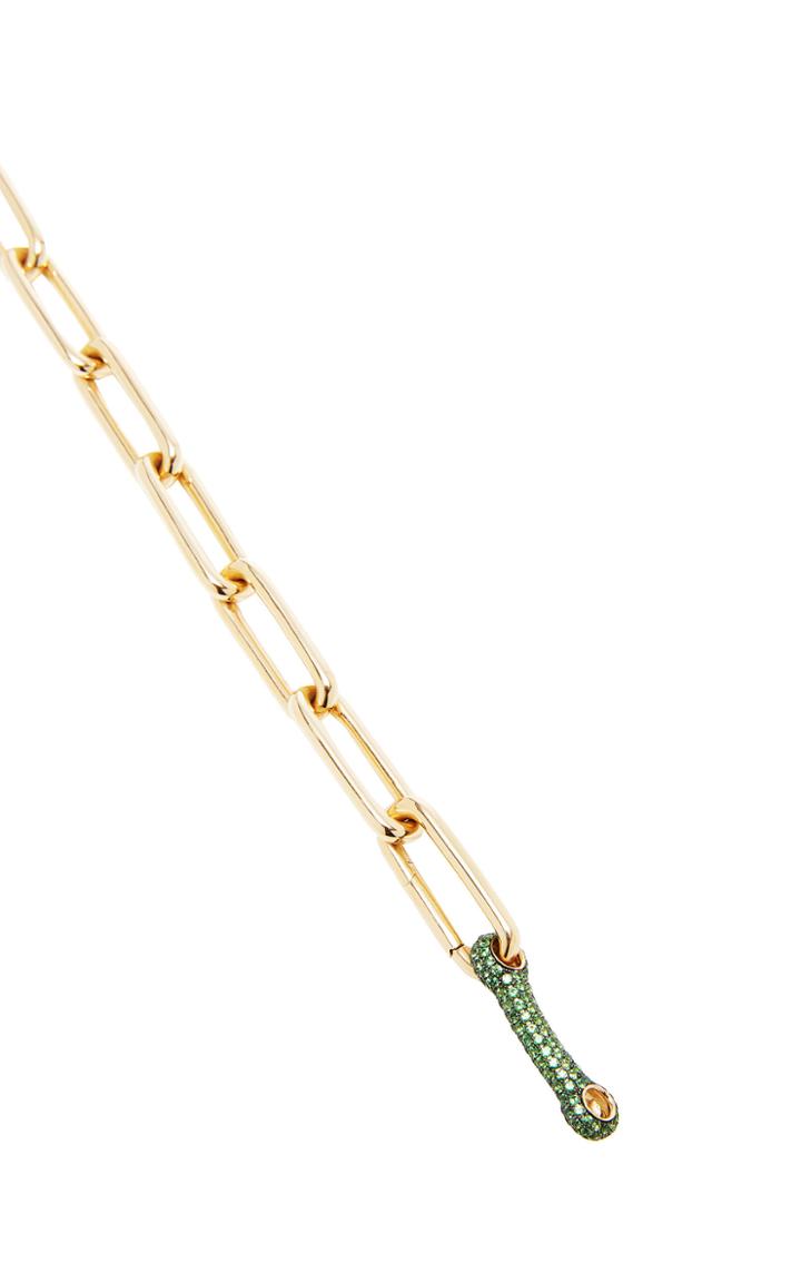 Robinson Pelham Identity Bracelet With Tsavorite Bar