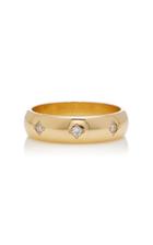 Zoe Chicco 14k Half Round Ring With 8 Star Set Diamonds