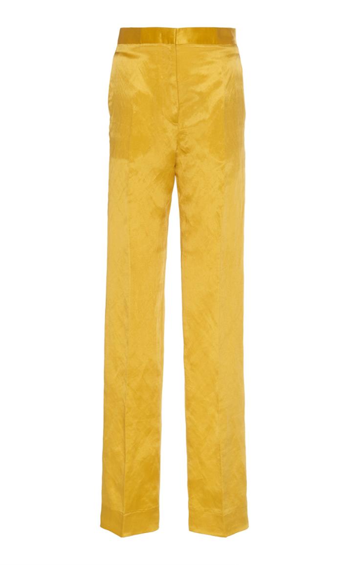 Jil Sander Straight-leg Satin Pants