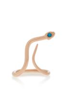 Perez Bitan 14k Rose Gold Turquoise Ring