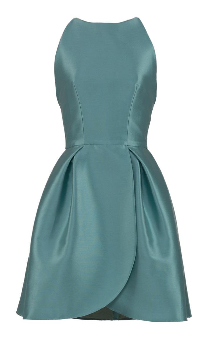 Rami Al Ali Short Dress With Pleated Skirt