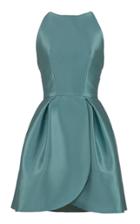 Rami Al Ali Short Dress With Pleated Skirt