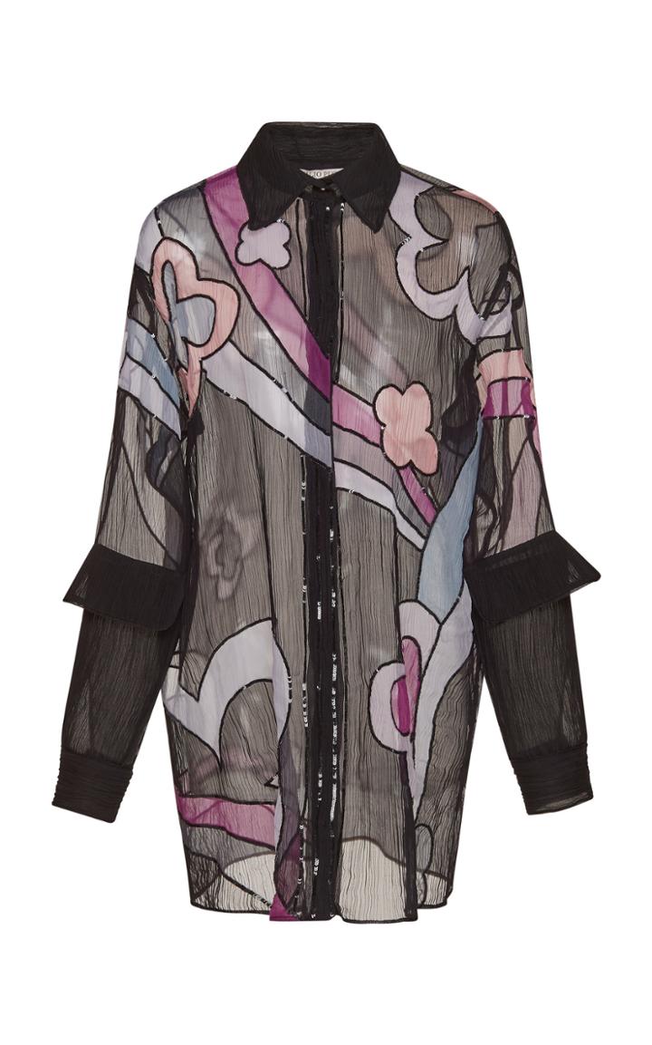 Emilio Pucci Silk Printed Shirt