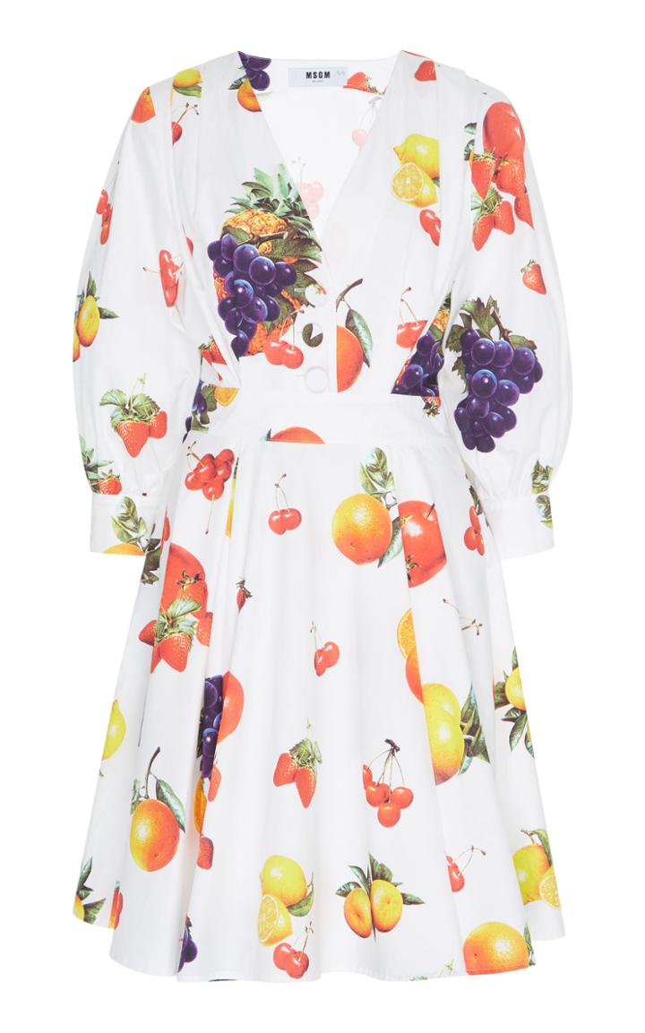 Msgm Mini Peasant Dress