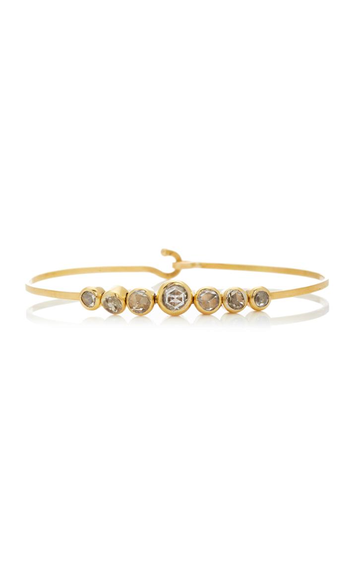 Christina Alexiou Articulated Rose-cut Diamond Bracelet