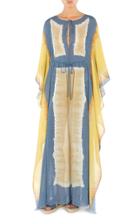 Moda Operandi Alberta Ferretti I Love Summer Tie Dye Printed Muslin Long Caftan