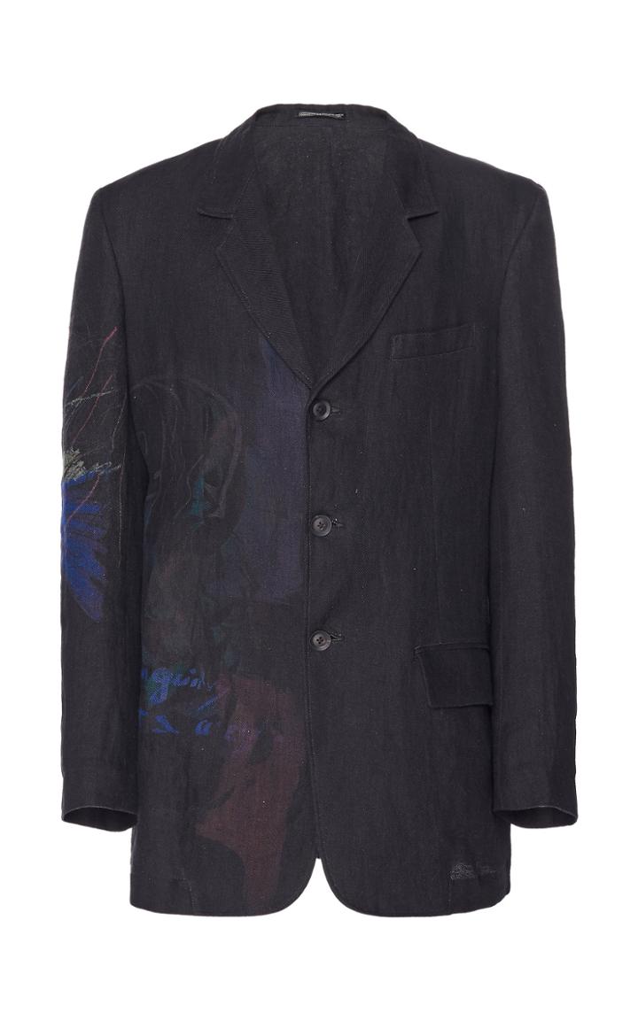 Yohji Yamamoto Hem Pleated Jacket