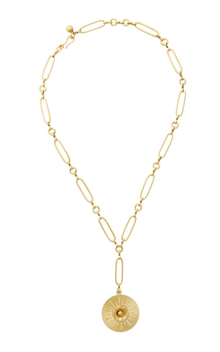 Brinker & Eliza Sunshine & Lemonade 24k Gold-plated Necklace