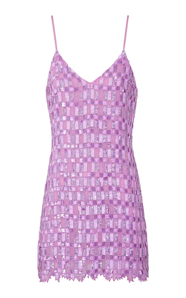 Moda Operandi Retrofte Cary Sequin-embellished Mini Dress Size: Xs