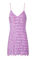 Moda Operandi Retrofte Cary Sequin-embellished Mini Dress Size: Xs