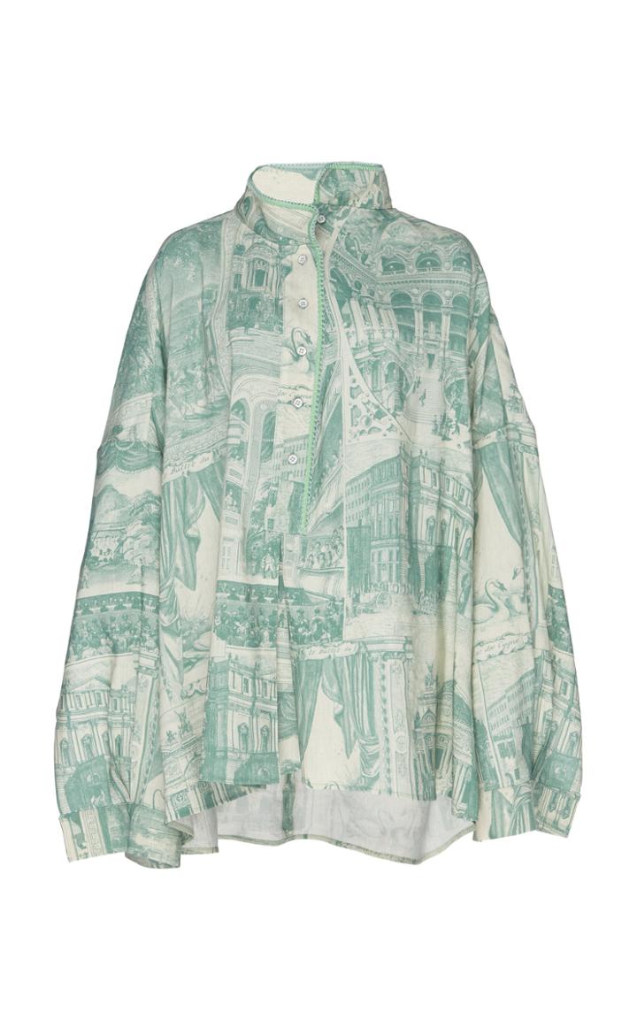 Acne Studios Sonia Linen Tunic Top