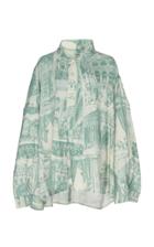 Acne Studios Sonia Linen Tunic Top