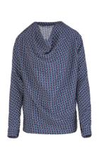 Giuliva Heritage Collection Joanna Chain Print Silk Blouse