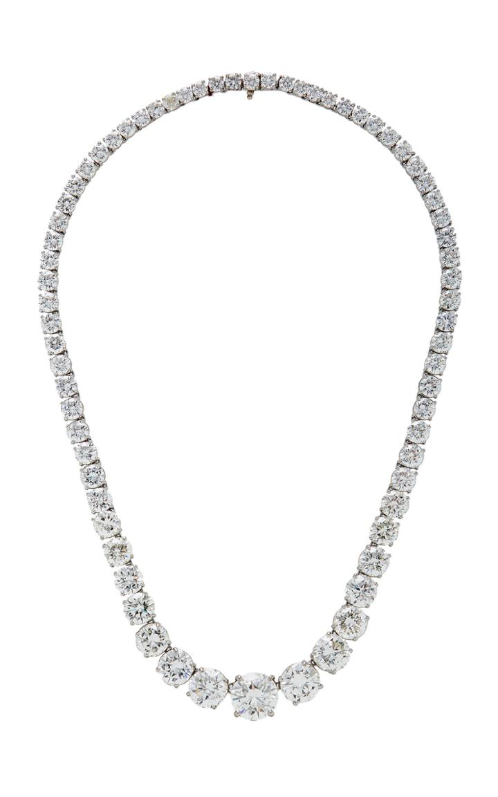 Oscar Heyman Round Diamond Necklace