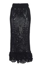 Dolce & Gabbana Crochet Pencil Skirt