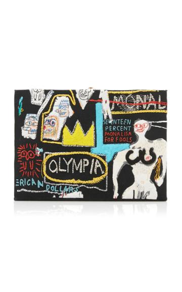 Olympia Le-tan Basquiat Olympia Clutch