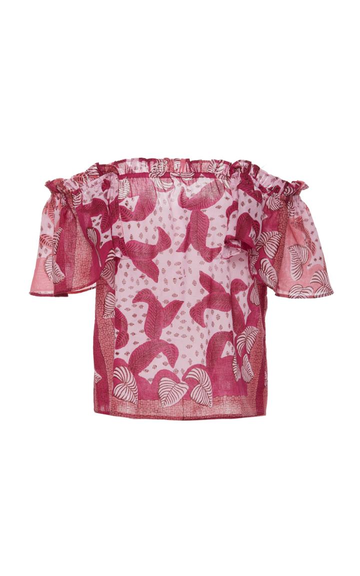 Banjanan Lupine Cotton Voile Top