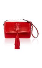 Red Valentino Suede Shoulder Bag