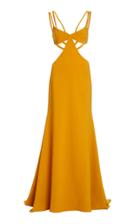 Moda Operandi Alitte Cutout Crepe Maxi Dress