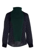 Zeus + Dione Ziria Paneled Sweater