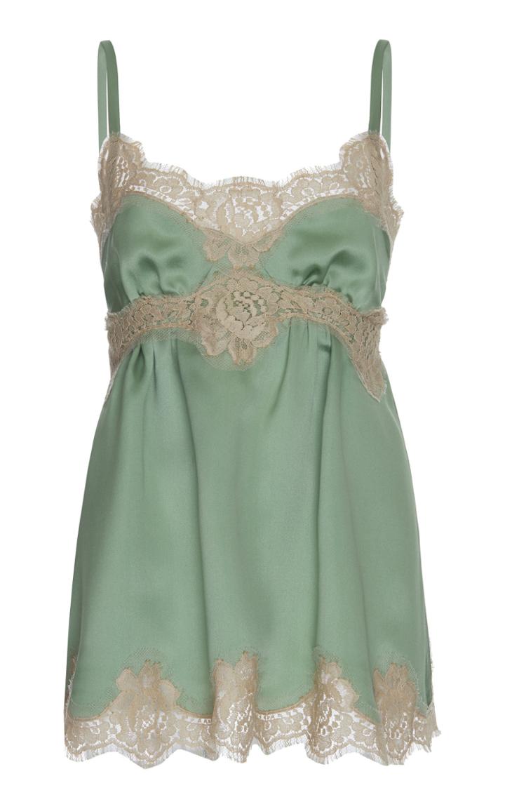 Dolce & Gabbana Satin Lace Camisole