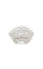Moda Operandi Yeprem 18k White Gold Y-not Ring Size: 6.5