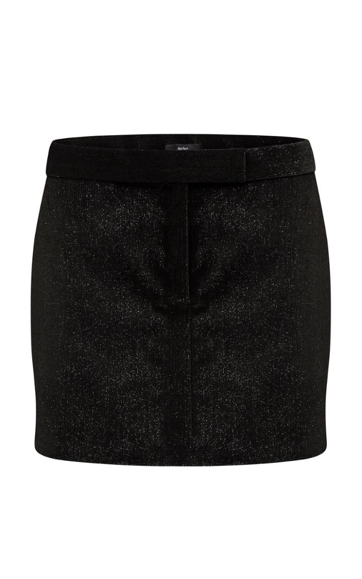 Moda Operandi Alex Perry Harlyn Glittered Cotton-blend Corduroy Mini Skirt