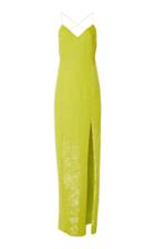 Jeffrey Dodd Front Slit Sequin Gown